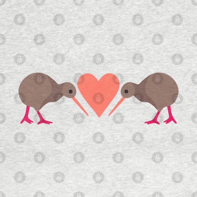 Kiwi birds by Jennifer Ladd